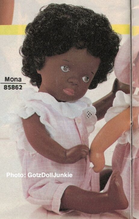 1990 MONA Gotz Artist Baby Doll Designed by SYLVIA NATTERER