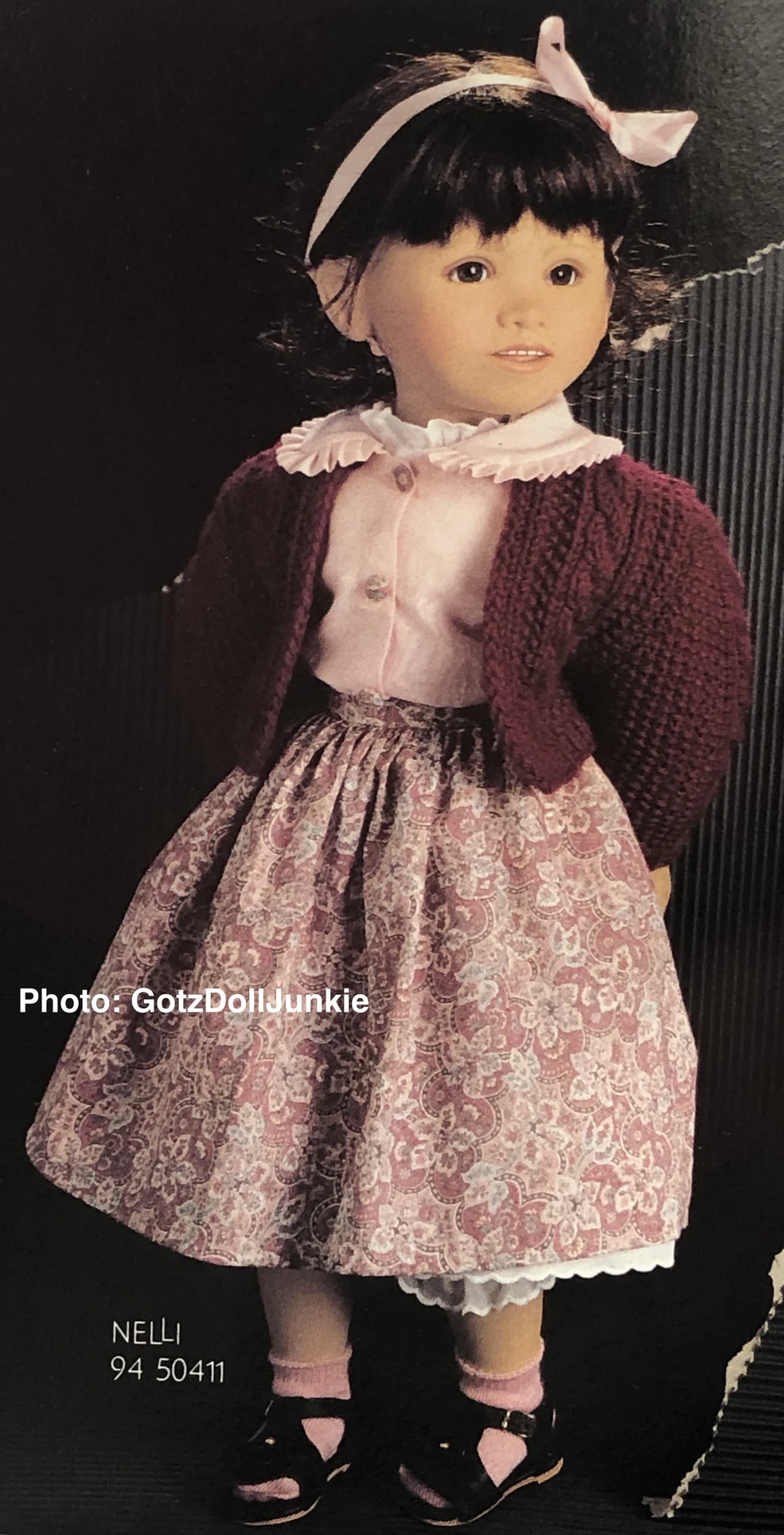 1994 - 1995 NELLI - Gotz Artist Doll Designed by INGE ENDERLE