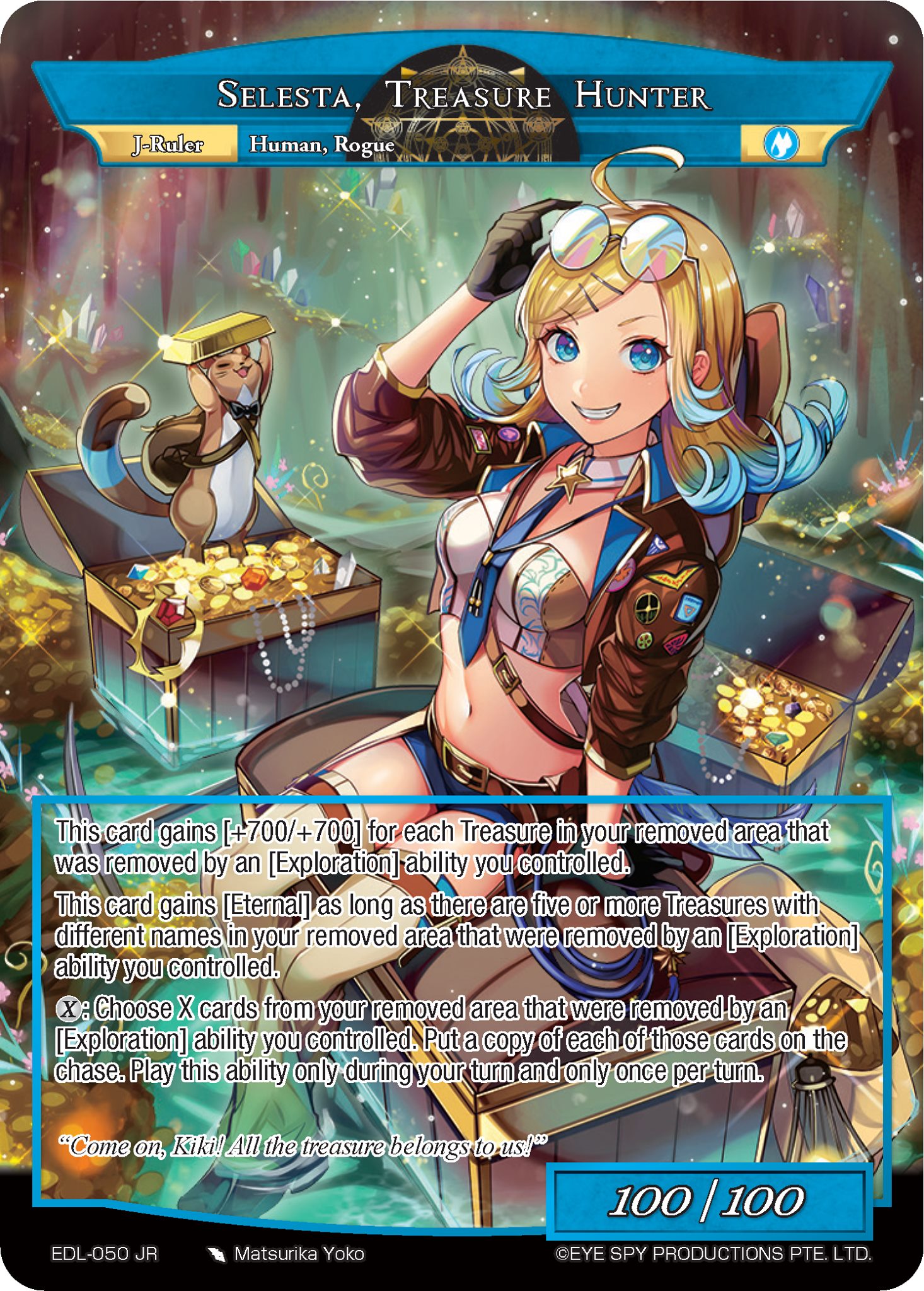 Selesta Treasure Hunter J Force Of Will Tcg Wiki Fandom