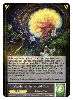 Yggdrasil, the World Tree | Force of Will TCG Wiki | Fandom