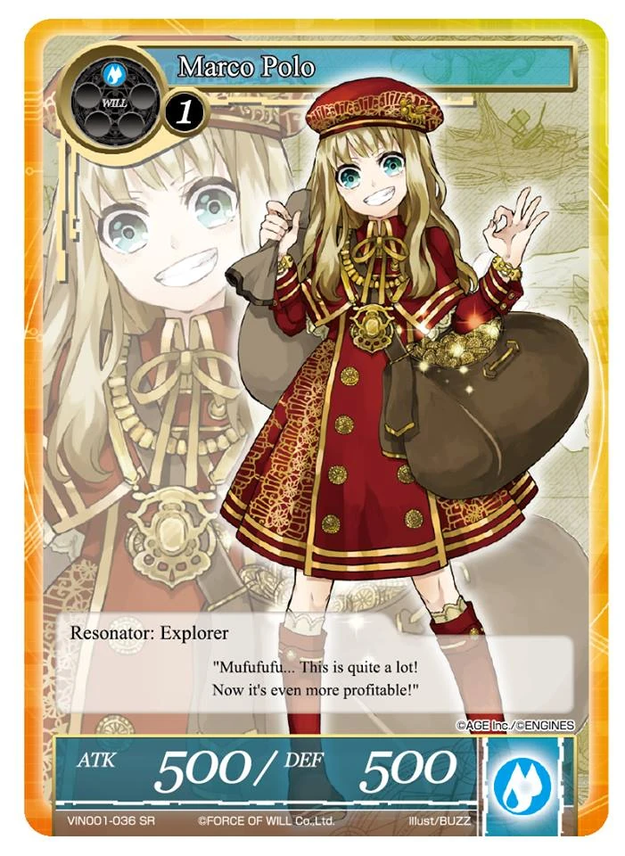 DLIPRECORDSDINARYDELTA FORCE ×MARCO POLO Marco Polo | Force of Will TCG Wiki | Fandom