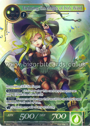 Fiethsing The Magus Of Holy Wind Force Of Will Tcg Wiki Fandom