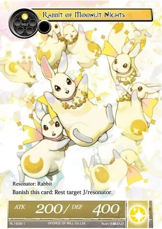 Rabbit of Moonlit Nights | Force of Will TCG Wiki | Fandom