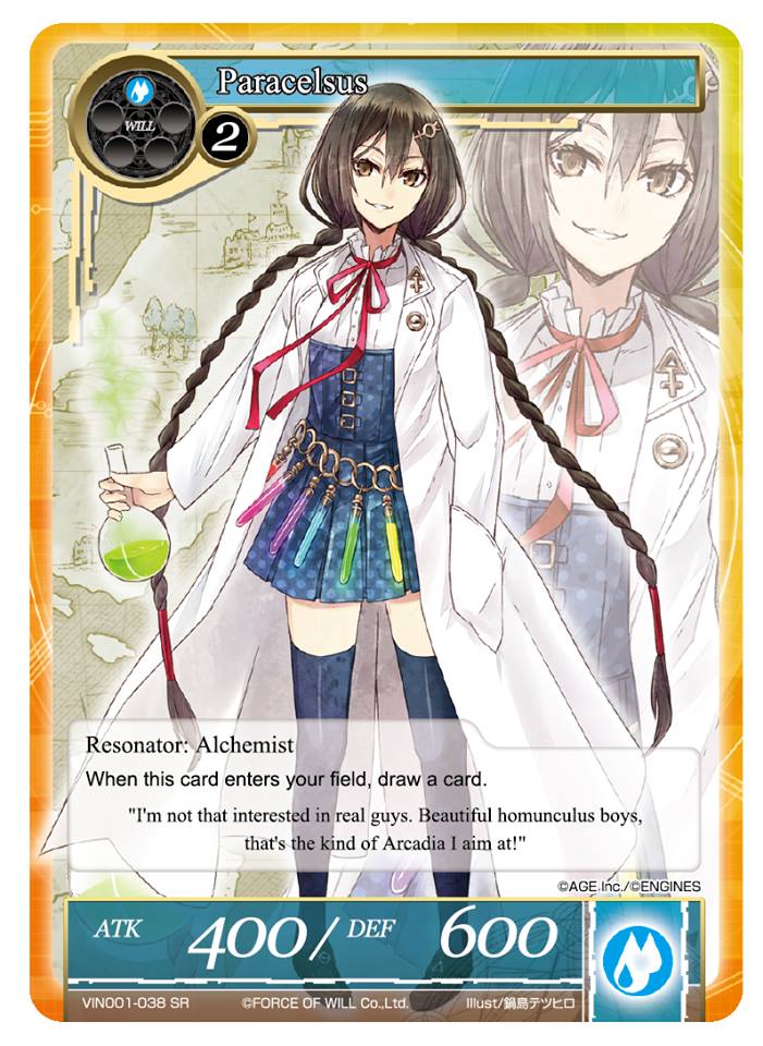 Paracelsus Force Of Will Tcg Wiki Fandom
