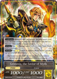 Grimmia, the Savior of Myth
