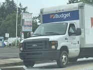 The 2014-2017 Ford E-350 Cutaway Van Exterior shown in Oxford White with 16" x 6" White Painted Steel Wheels