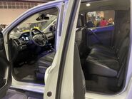 The 2022 Ford Ranger Lariat SuperCrew 4x4 Interior Shown in Ebony Leather