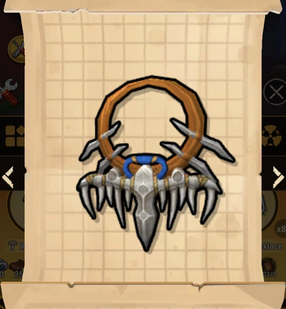Voodoo Necklace | Forge Shop Wiki | Fandom