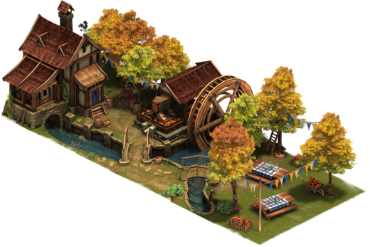 cider mill, forge of empires