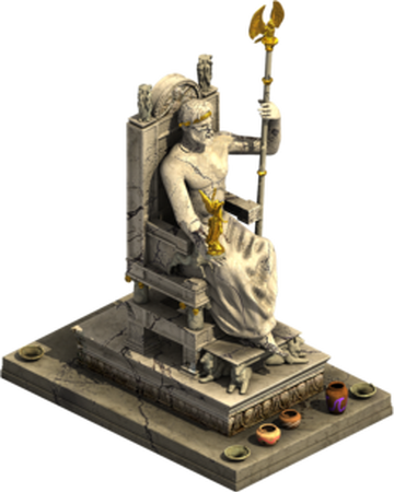 Statue Of Zeus Forge Of Empires Wiki Fandom Statue of zeus at olympia palace of versailles temple of olympian zeus, athens bust, sculpture, stone carving, twelve olympians png. statue of zeus forge of empires wiki