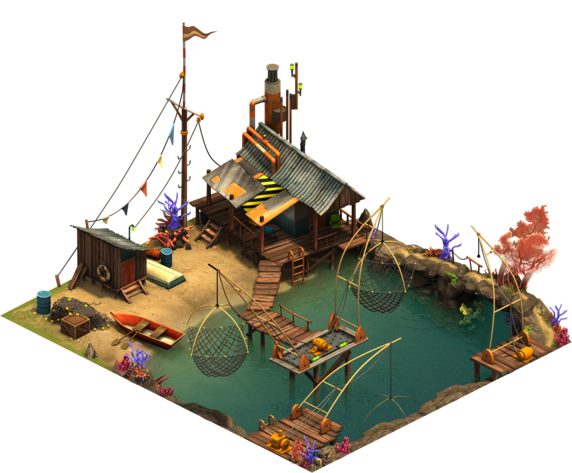 forge empire fishing hut