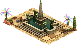 Piazza Fountain Level 2