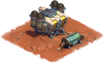 Space Age Mars Forge Of Empires Wiki Fandom