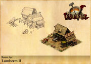 Concept art of the Lumbermill