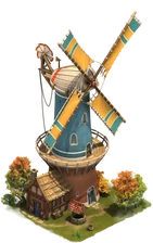 Colourful Mill of Fall