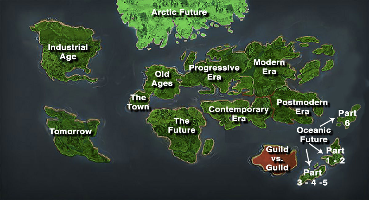 forge of empires how to play continent map