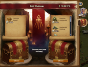 Quests panel - Daily Challenge