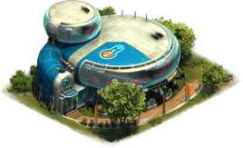 Space Age Jupiter Moon Townhall (Earth)