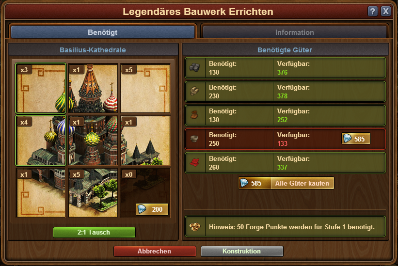 Blaupausen Forge of Empires Wiki Fandom