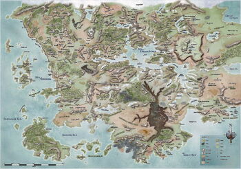 Faerun Map 1479DR