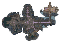 Cloister of Sombre Embrace (1492 DR) map image