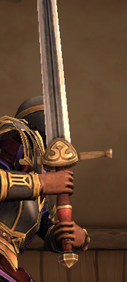 Blessed sword of tyr model