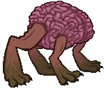 An intellect devourer from Idle Champions of the Forgotten Realms.