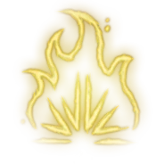 The spell symbol from Baldur's Gate III.