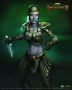 Vhaidra Uoswiir.jpg (985 KB) Vhaidra, promotional art for Baldur's Gate: Dark Alliance II.