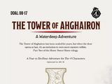 The Tower of Ahghairon