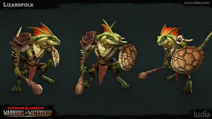 Lizardfolk wow model