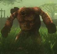 A mudman, as depicted in the videogame Dungeons & Dragons Online.