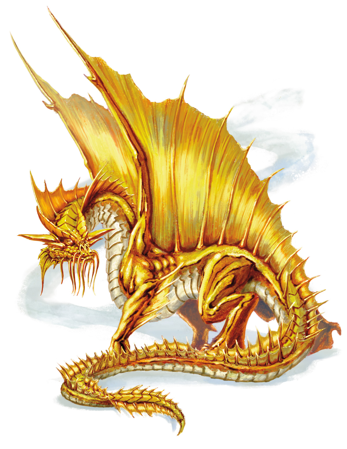 Adult Brass Dragon - DnD 5e Monsters