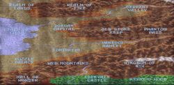Blood & Magic game map