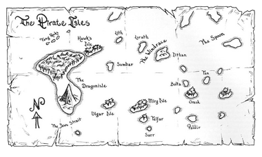 Pirate Isles map