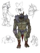 An orc encountered in the ruins of Myth Drannor.