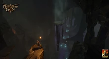 All that remained of the bridge between Grymforge and the .