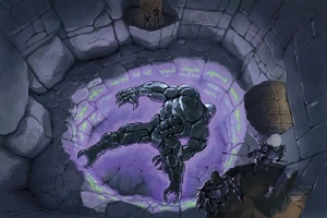 Telos.jpg (108 KB) The tomb of the comatose primordial Telos beneath the Citadel of the Iron Sky, circa 1479 DR.