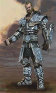 Rannek in mithral armor.