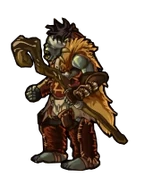 An eye of Gruumsh orc from the Sword Mountains.