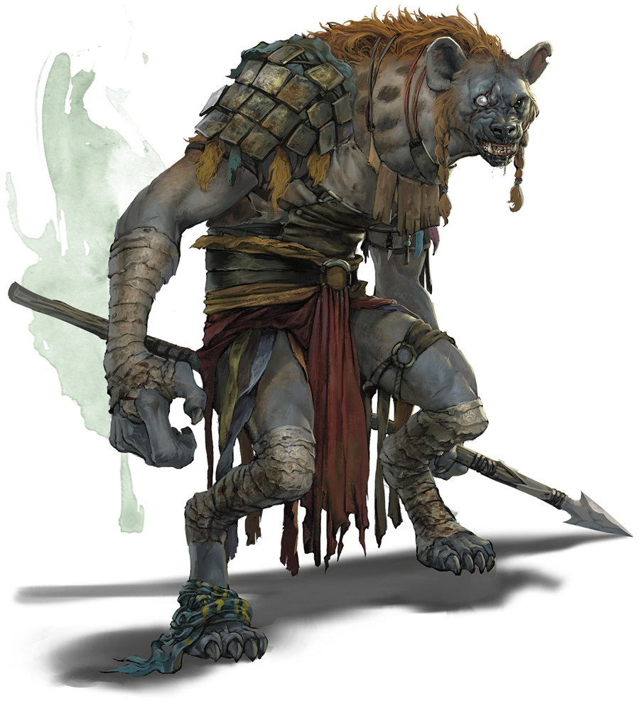 GNOLL TRIBE, Dungeons and Dragons Miniatures, D&D, Epic Miniatures