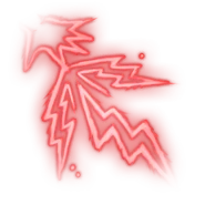 The spell symbol of eldritch blast from Baldur's Gate III.