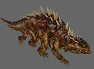 A basilisk in the game editor of Neverwinter Nights.