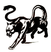 A displacer beast from 2nd edition.
