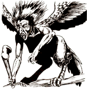 A harpy from 2nd edition.