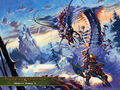 A promotional wallpaper from Monster Manual 2 4th edition.