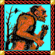 A hill giant in Pool of Radiance.