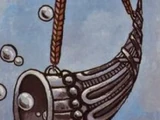 Horn of bubbles