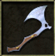 A throwing axe from Icewind Dale.