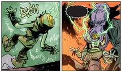 ...and paying the price for bravery.